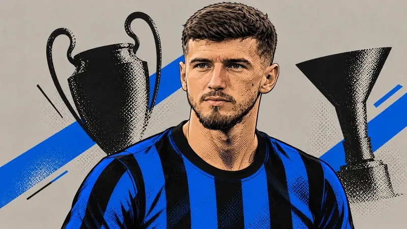 Copertina generata con IA: Petar Sucic con la maglia della Croazia