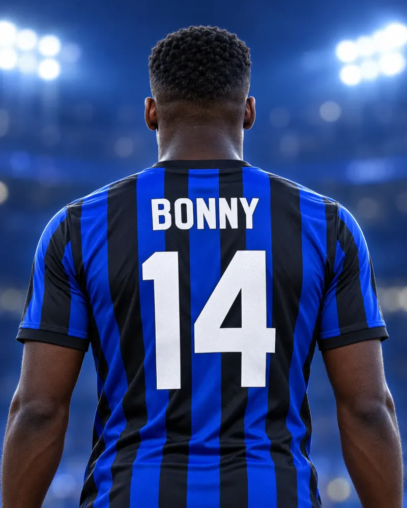 Illustrazione di Ange-Yoan Bonny di spalle